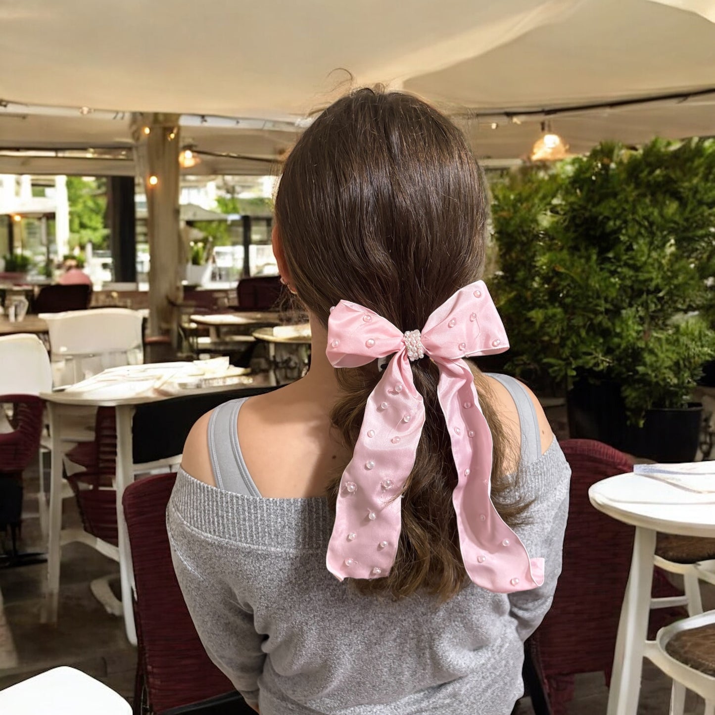 Hair Bow with Sentinel Capsule